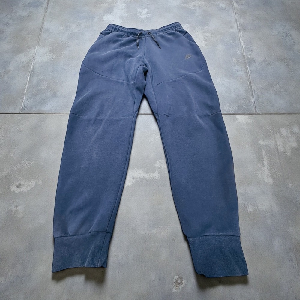 Nike Men Tech Fleece Jogger Pants Navy Blue Size Large CU4495-410